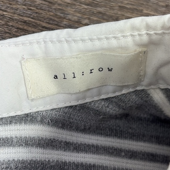 All:Row Layered Collared Blouse Pullover Knit Top Size Small - Picture 4 of 8